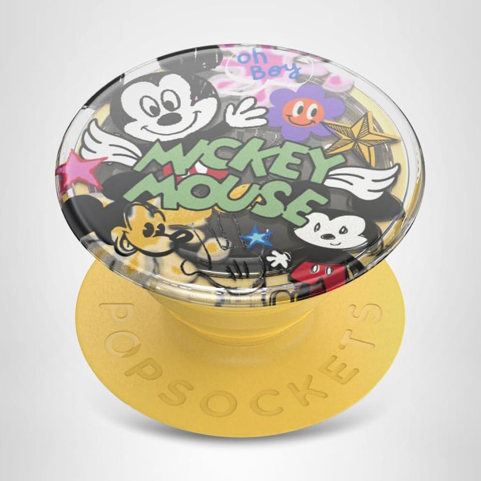 imagePopSockets Phone Grip with Expanding Kickstand Adhesive Grip Disney Mickey AIR Bag Daisy Mix TidepoolMickey Doodle