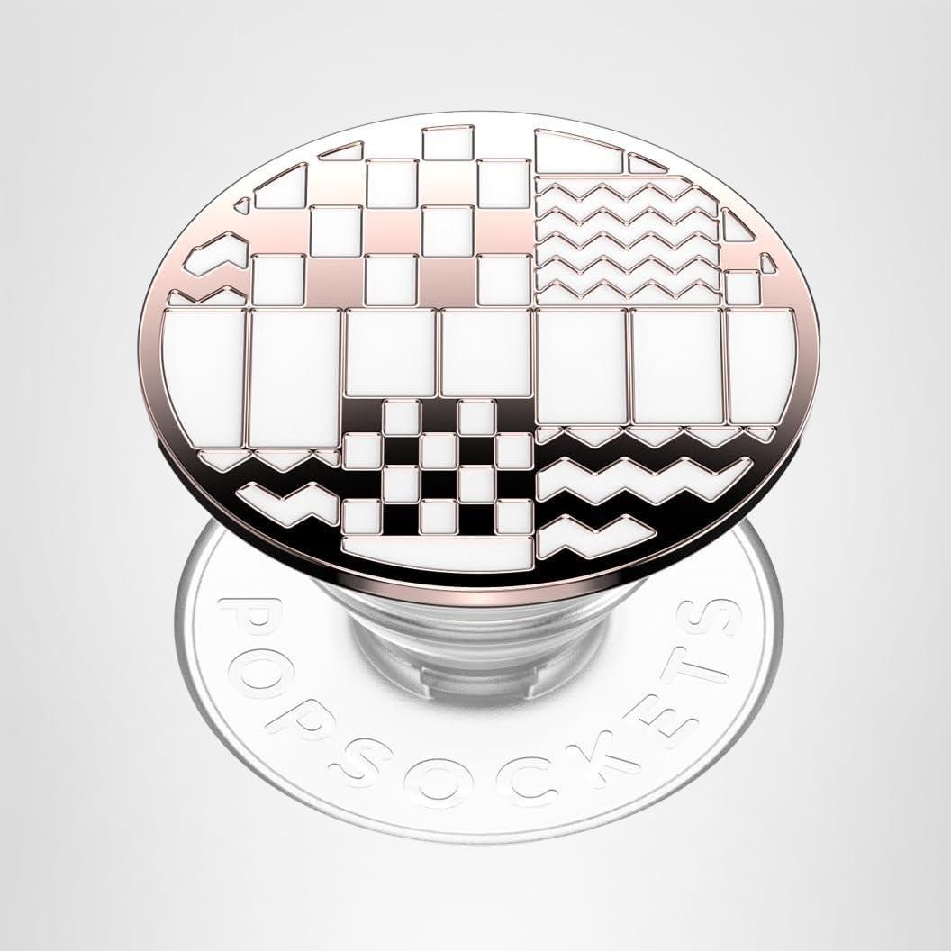 imagePopSockets Phone Grip with Expanding Kickstand Adhesive Grip Enamel Hamsa HandBlue