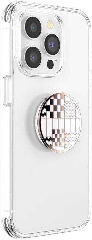 imagePopSockets Phone Grip with Expanding Kickstand Adhesive Grip Enamel Hamsa HandBlue