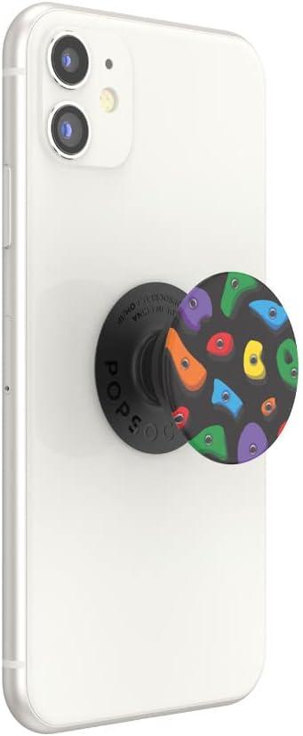 imagePopSockets Phone Grip with Expanding Kickstand Adhesive Grip Enamel Hamsa HandClimb On