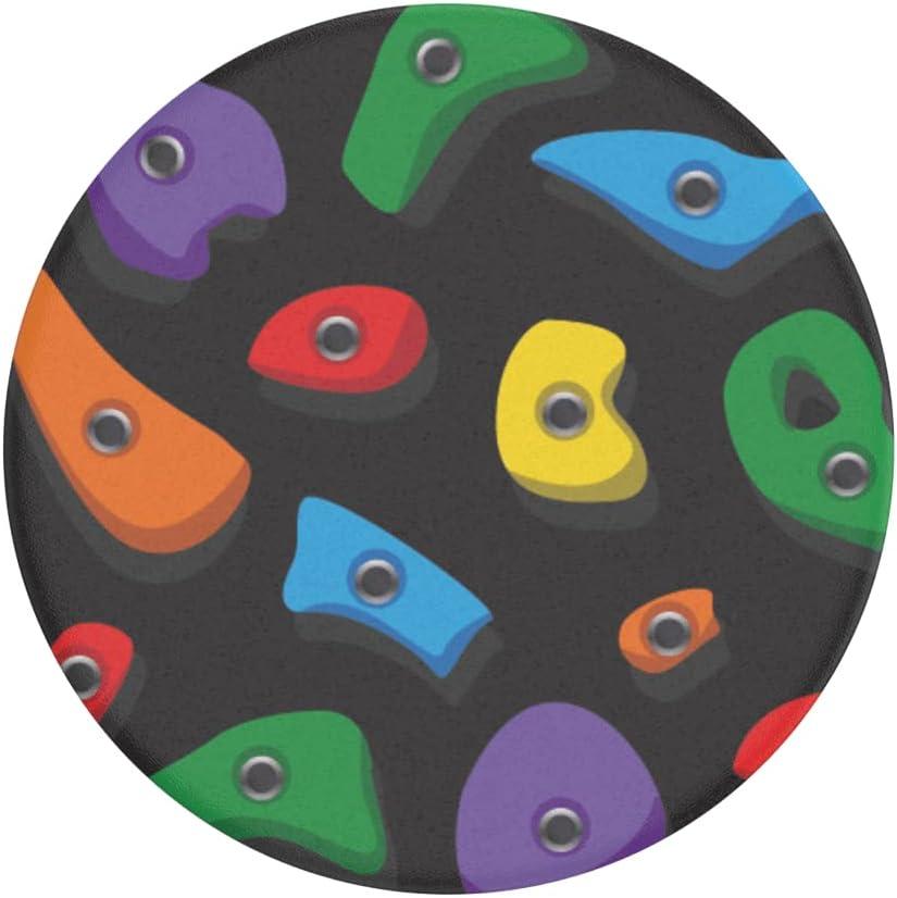 imagePopSockets Phone Grip with Expanding Kickstand Adhesive Grip Enamel Hamsa HandClimb On