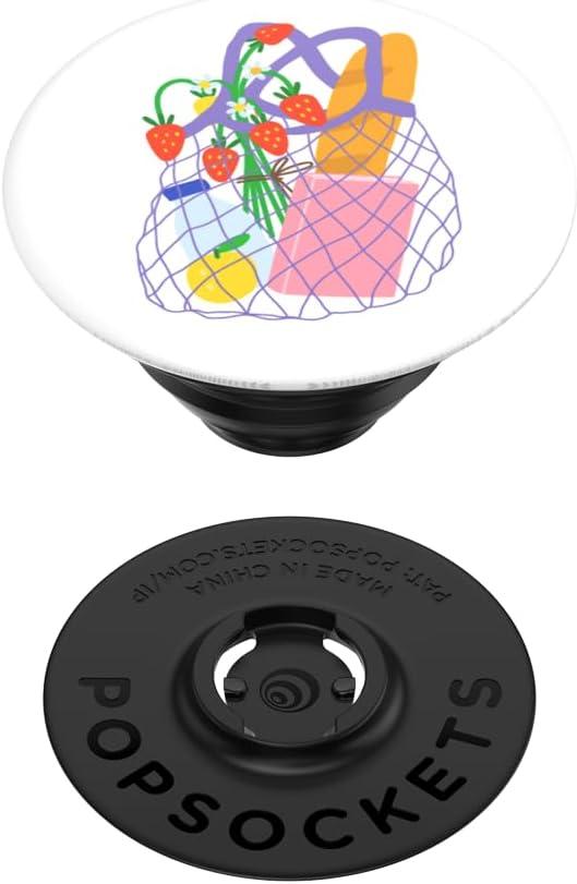 imagePopSockets Phone Grip with Expanding Kickstand Adhesive Grip Enamel Hamsa HandFarmers Market