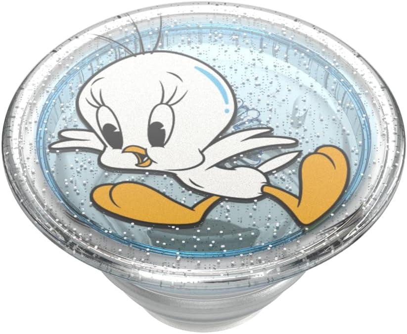 imagePopSockets Phone Grip with Expanding Kickstand Adhesive Grip Enamel Hamsa HandGlitter Fly Tweety