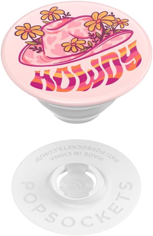 imagePopSockets Phone Grip with Expanding Kickstand Adhesive Grip Enamel Hamsa HandHey Howdy