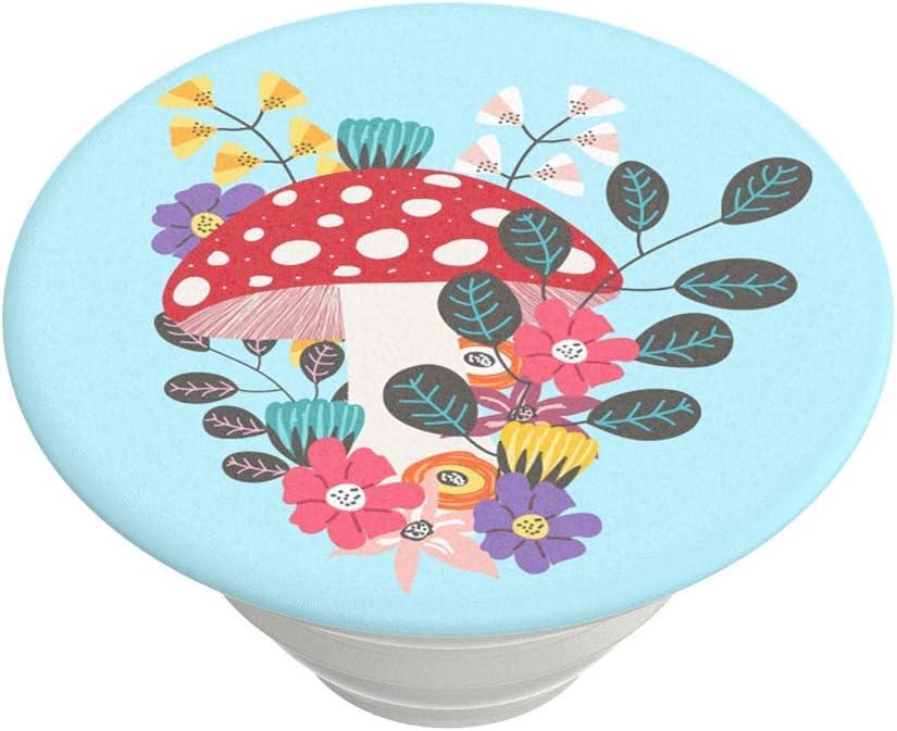 imagePopSockets Phone Grip with Expanding Kickstand Adhesive Grip Enamel Hamsa HandShroom Blooms