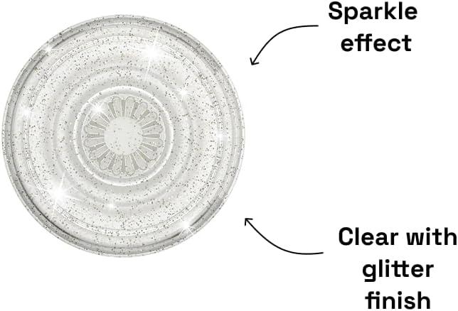 imagePopSockets Phone Grip with Expanding Kickstand Adhesive Grip Glitter PopGrip Star FireClear Glitter