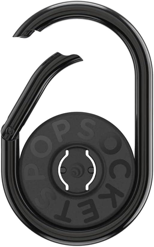 imagePopSockets PopGrip AirPods Pro Holder Keychain AirPod Pro Case Phone Grip Holder Gunmetal White