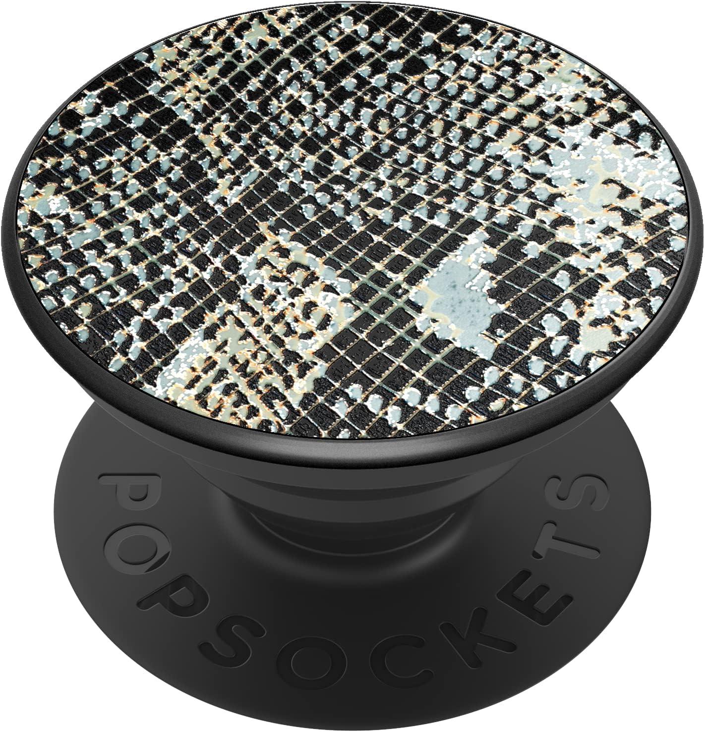 imagePopSockets PopTop Top only Base sold separately Swappable Top for PopGrip bases PopGrip Slide amp PopWallet Gilded GlamMetal Python