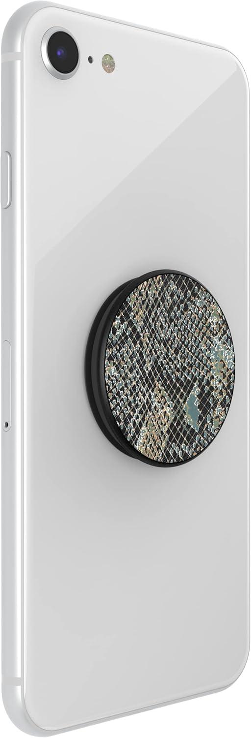 imagePopSockets PopTop Top only Base sold separately Swappable Top for PopGrip bases PopGrip Slide amp PopWallet Gilded GlamMetal Python