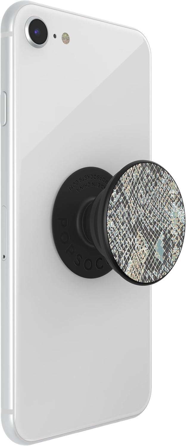 imagePopSockets PopTop Top only Base sold separately Swappable Top for PopGrip bases PopGrip Slide amp PopWallet Gilded GlamMetal Python