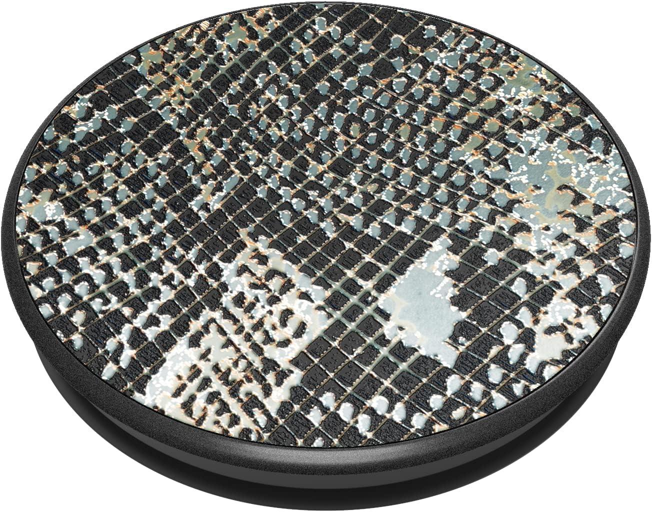 imagePopSockets PopTop Top only Base sold separately Swappable Top for PopGrip bases PopGrip Slide amp PopWallet Gilded GlamMetal Python