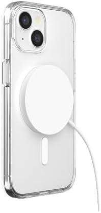 imagePopSockets iPhone 15 Pro Max Case Compatible with MagSafe Phone Case for iPhone 15 Pro Max Wireless Charging Compatible Case Only ClearClear 15