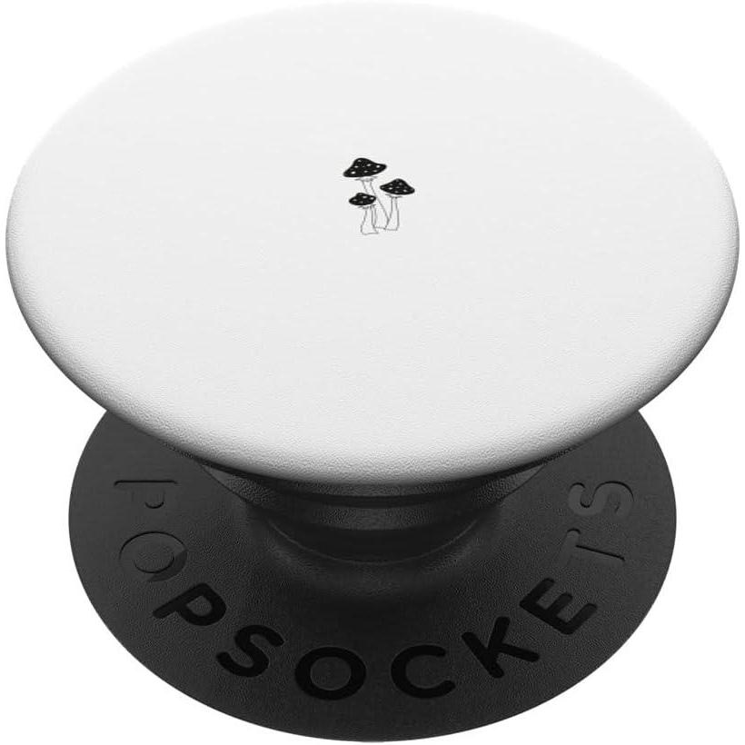imagePopSockets Phone Grip Mushroom PopSocket Mini Mushroom PopSockets PopGrip for MagSafeAdhesive PopGrip