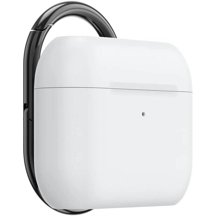 imagePopSockets PopGrip AirPods Pro Holder Keychain AirPod Pro Case Phone Grip Holder Gunmetal White