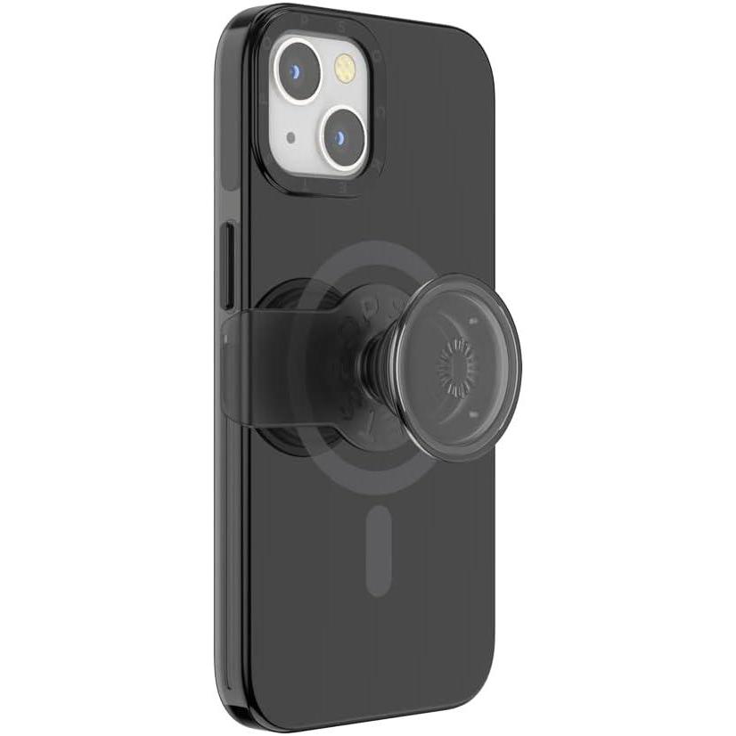 imagePopSockets iPhone 13 Case with Phone Grip and Slide Phone Case for iPhone 13 BlackBlack