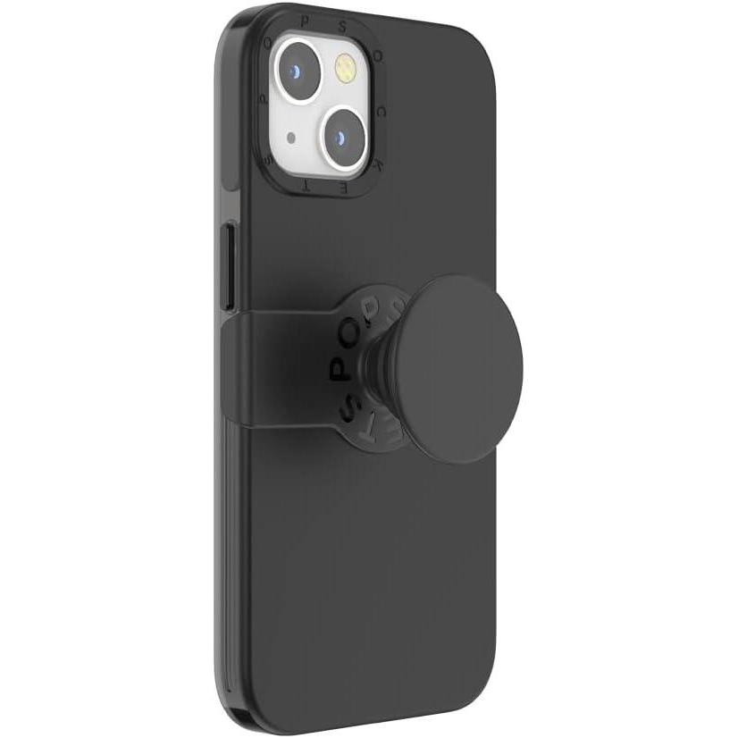 imagePopSockets iPhone 13 Pro Case with Phone Grip and Slide Phone Case for iPhone 13 Pro  BlackBlack