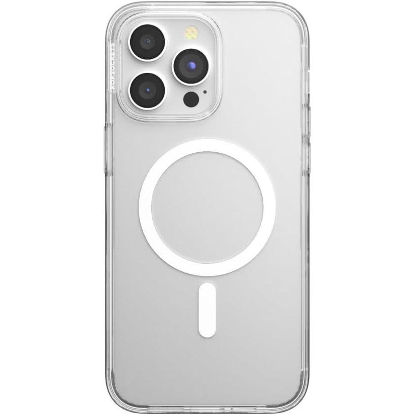 imagePopSockets iPhone 15 Pro Max Case Compatible with MagSafe Phone Case for iPhone 15 Pro Max Wireless Charging Compatible Case Only ClearClear