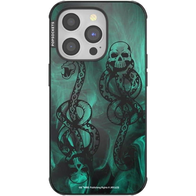 imagePopSockets iPhone 16 Plus Case Compatible with MagSafe Phone Case for iPhone 16 Plus Wireless Charging Compatible Case Only  Harry Potter  Dark MarkDark Mark