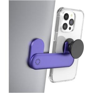 PopSockets Laptop Mount for Phone Grip, Phone Mount, Device Holder for Laptop – Black(Ursula)