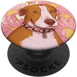 PopSockets Phone Grip – Dog PopSocket – Pitty PopSockets Adhesive PopGrip(Adhesive PopGrip)
