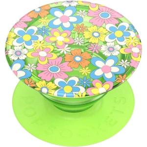 PopSockets Phone Grip for MagSafe with Kickstand, Magnetic Stand, Swappable Top, Secure Hold for iPhone MagSafe Cases, Phone & Tablet Grip – Tidepool Lava Aviation(Mumu)