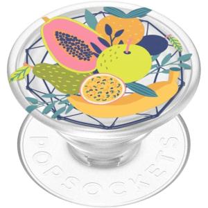 PopSockets Phone Grip for MagSafe with Kickstand, Magnetic Stand, Swappable Top, Secure Hold for iPhone MagSafe Cases, Phone & Tablet Grip – Tidepool Lava Aviation(Fruit Salad)