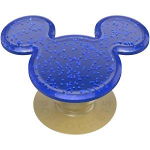 ​​​​PopSockets Phone Grip with Expanding Kickstand, Adhesive Grip, Disney – Golden Mickey(Glitter Navy)