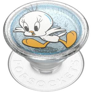 PopSockets Phone Grip with Expanding Kickstand, Adhesive Grip, Enamel – Hamsa Hand(Glitter Fly Tweety)