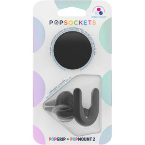 PopSockets: PopPack Bundle – Non-Adhesive Car Vent Mount Handsfree Support For Smartphones and Tablets with Swappable PopGrip included – PopMount 2 Car Vent + PopGrip