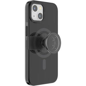 PopSockets iPhone 13 Case with Phone Grip and Slide, Phone Case for iPhone 13 – Black(Black)