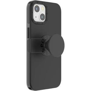PopSockets iPhone 13 Pro Case with Phone Grip and Slide, Phone Case for iPhone 13 Pro – Black(Black)