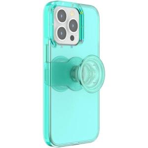 PopSockets iPhone 13 Pro Case with Phone Grip and Slide, Phone Case for iPhone 13 Pro – Black(Spearmint)