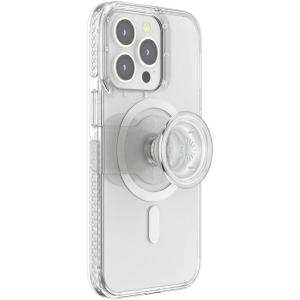 PopSockets iPhone 13 Pro Case with Phone Grip and Slide, Phone Case for iPhone 13 Pro – Clear(Clear)