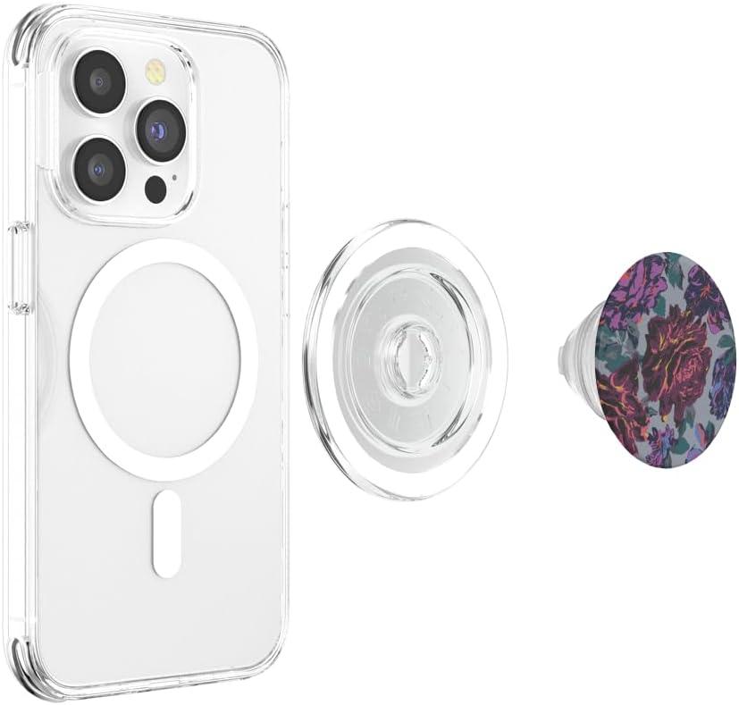 imagePopSockets Floral Phone Grip amp Stand  Vivid Bloom PopSockets Adhesive PopGripMagnetic PopGrip
