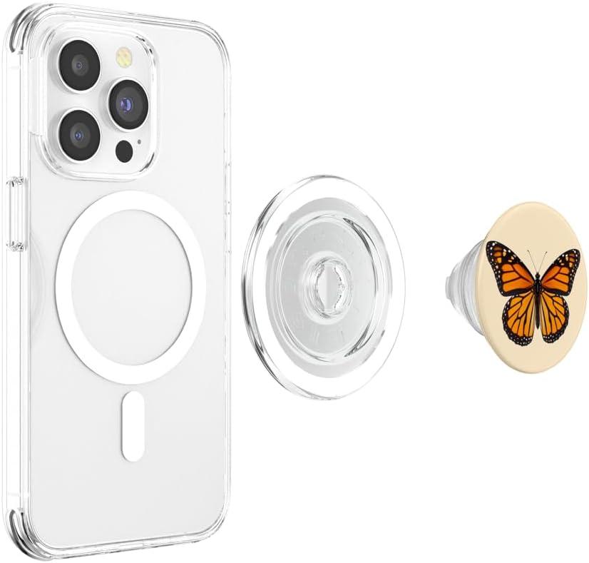 imagePopSockets Phone Grip Butterfly PopSocket Monarch PopSockets Adhesive PopGripMagnetic PopGrip