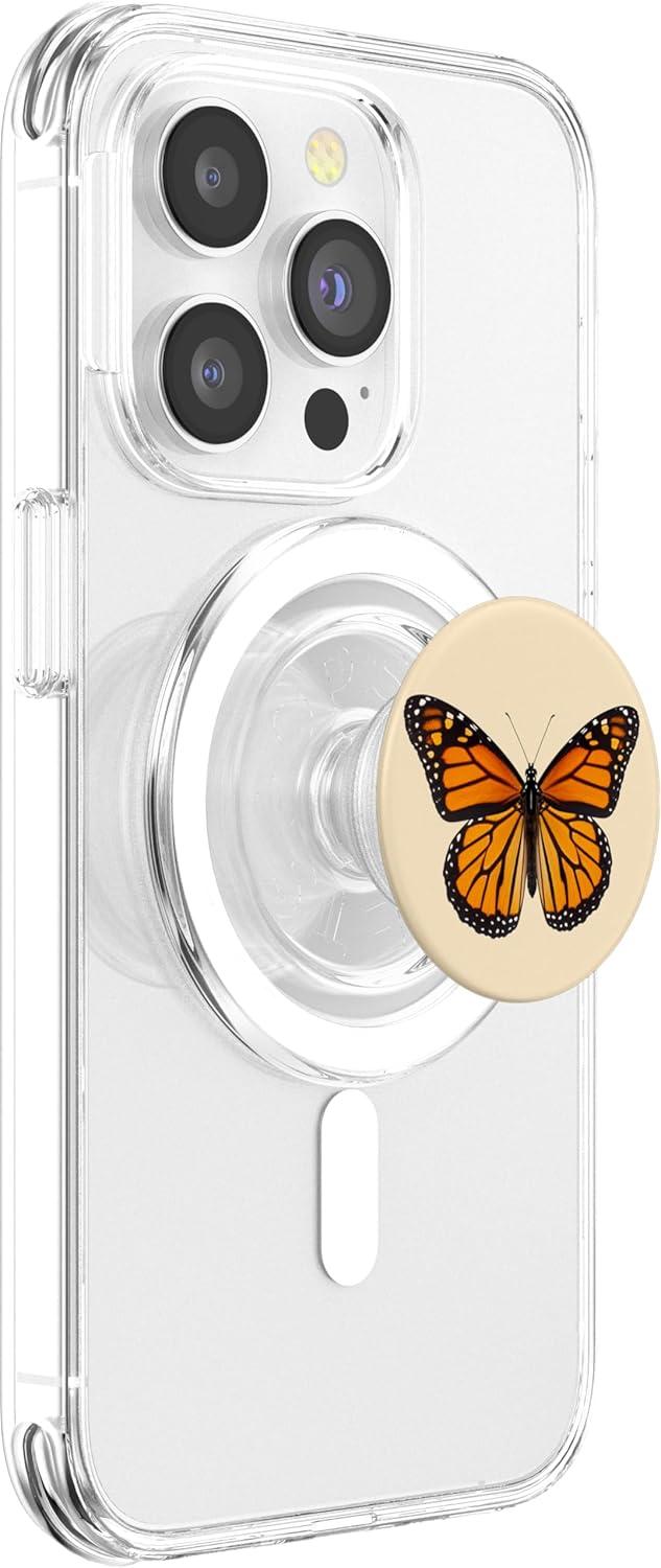 imagePopSockets Phone Grip Butterfly PopSocket Monarch PopSockets Adhesive PopGripMagnetic PopGrip