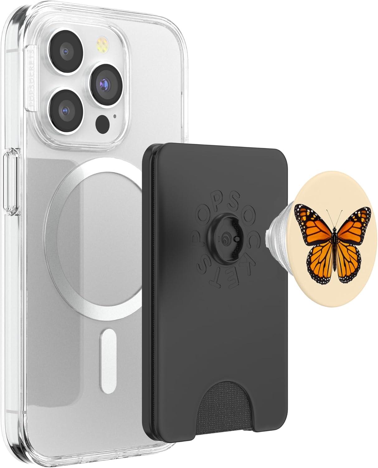 imagePopSockets Phone Grip Butterfly PopSocket Monarch PopSockets Adhesive PopGripMagnetic PopWallet