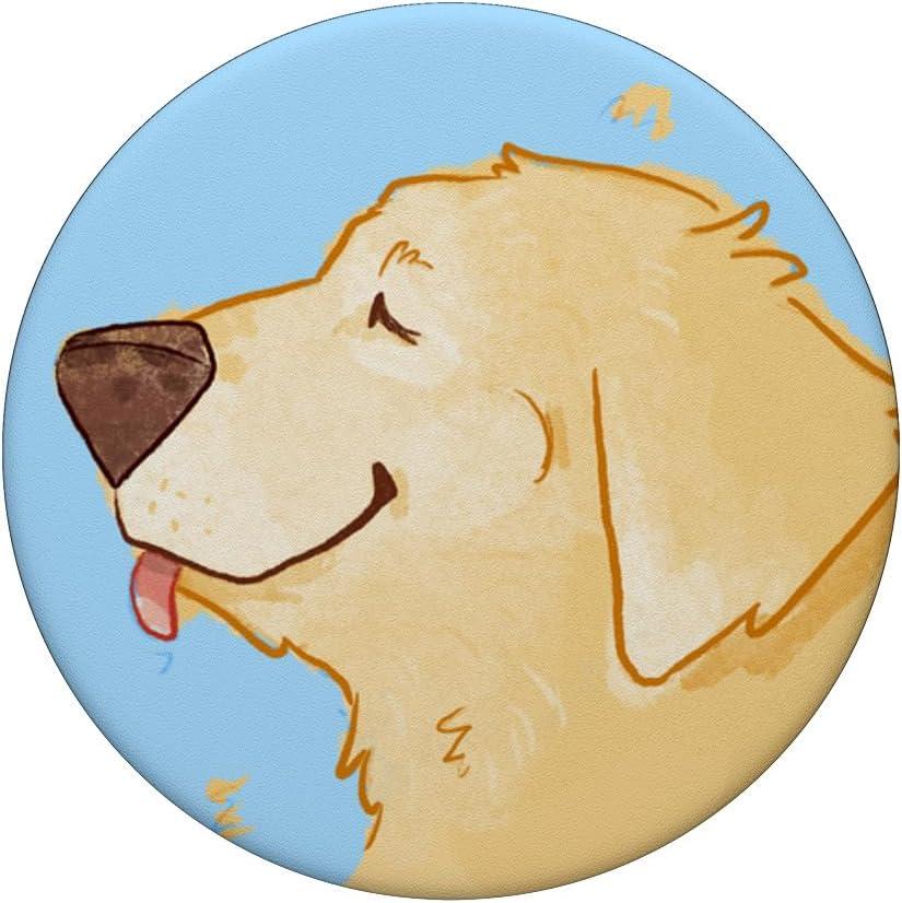 imagePopSockets Phone Grip Dog PopSocket Golden Boy PopSockets Adhesive PopGripAdhesive PopGrip