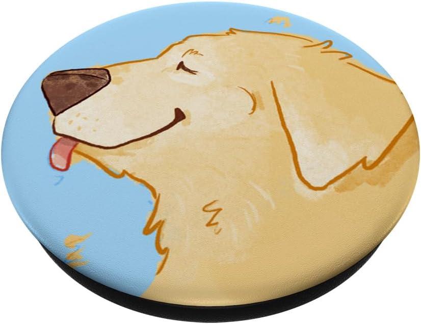 imagePopSockets Phone Grip Dog PopSocket Golden Boy PopSockets Adhesive PopGripAdhesive PopGrip