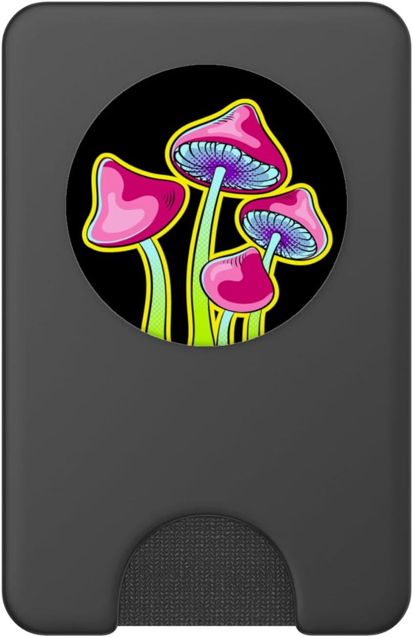 imagePopSockets Phone Grip  Mushroom PopSocket  Trippy Shroom PopSockets Adhesive PopGripMagnetic PopWallet