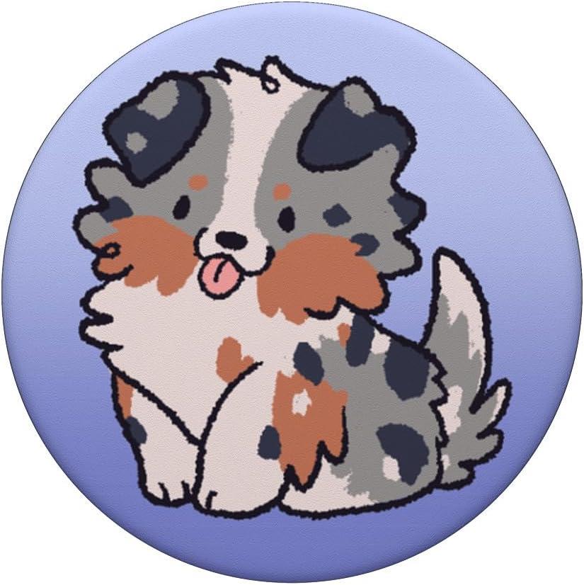 imagePopSockets Phone Grip Dog PopSocket  Border Collie PopSockets Adhesive PopGripAdhesive PopGrip