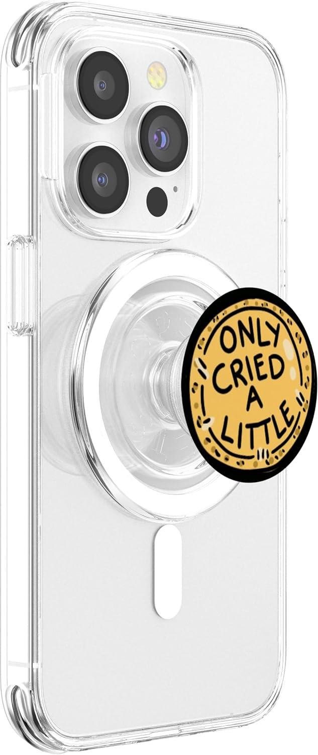 imagePopSockets Phone Grip Funny PopSocket Only Cried A Little PopSockets Adhesive PopGripMagnetic PopGrip