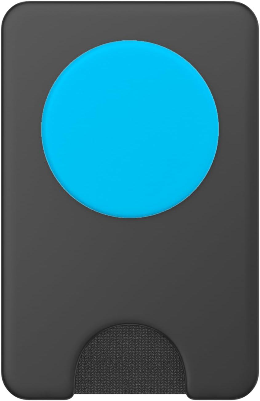 imagePopSockets Phone Grip with Expanding Kickstand Aqua PopSockets Adhesive PopGripMagnetic PopWallet
