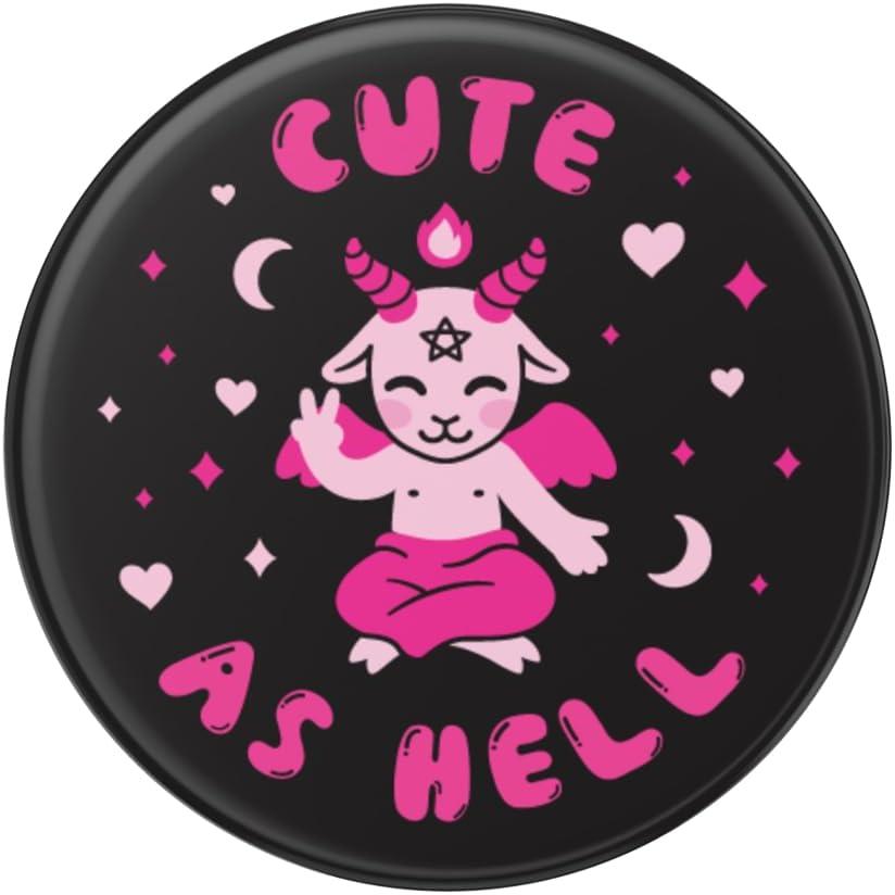 imagePopSockets Phone Grip with Expanding Kickstand Adhesive Grip Cute As HellCute As Hell