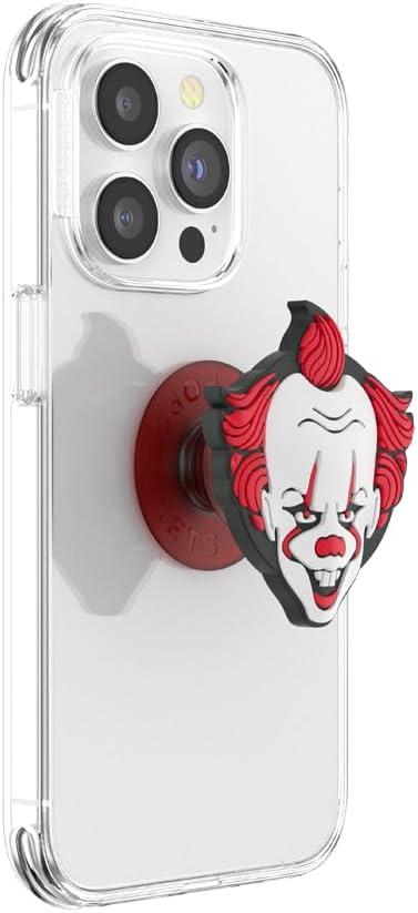 imagePopSockets Phone Grip with Expanding Kickstand Adhesive Grip Cute As HellPennywise