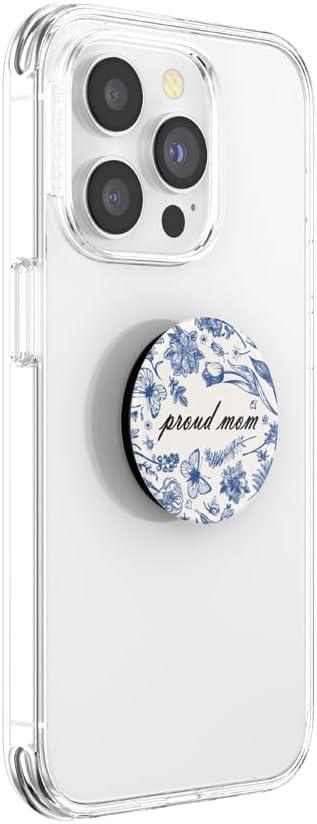 imagePopSockets Phone Grip with Expanding Kickstand Adhesive Grip  Proud MomProud Mom