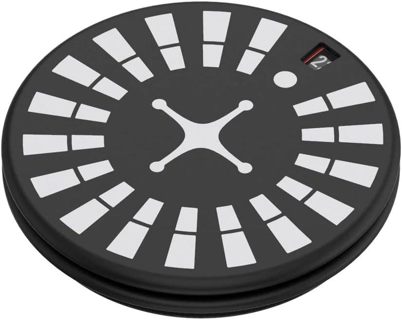 imagePopSockets Phone Grip with Expanding Kickstand Adhesive Grip  SilverRoulette