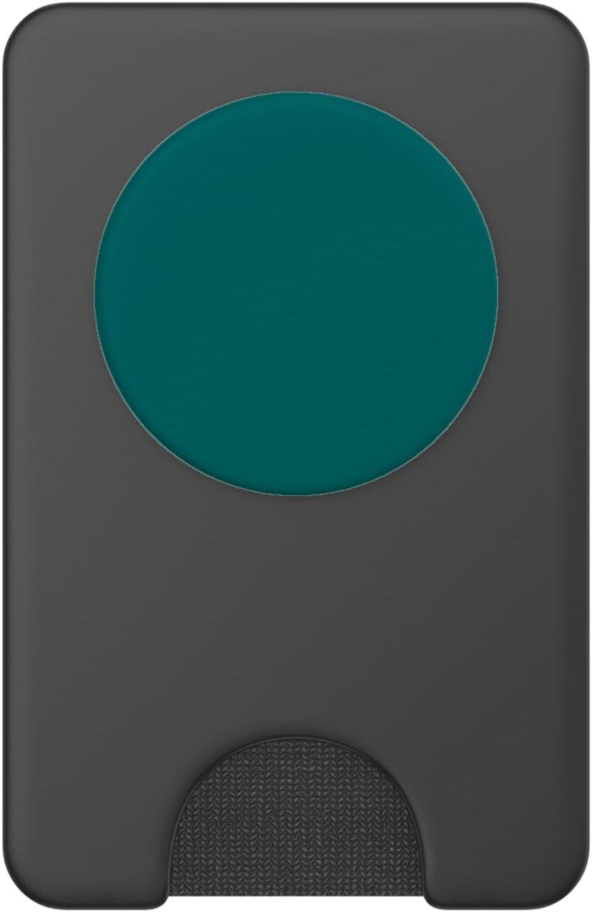 imagePopSockets Phone Grip with Expanding Kickstand Dark Teal PopSockets Adhesive PopGripMagnetic PopWallet