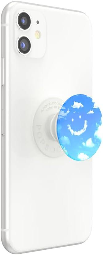 imagePopSockets Phone Grip with Expanding Kickstand Plant Pattern PopGrip  You SucculentBlue Skies