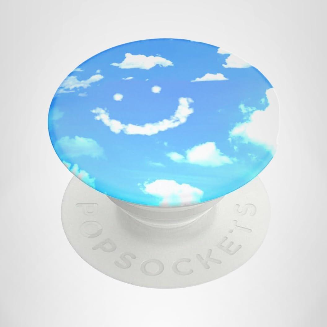 imagePopSockets Phone Grip with Expanding Kickstand Plant Pattern PopGrip  You SucculentBlue Skies